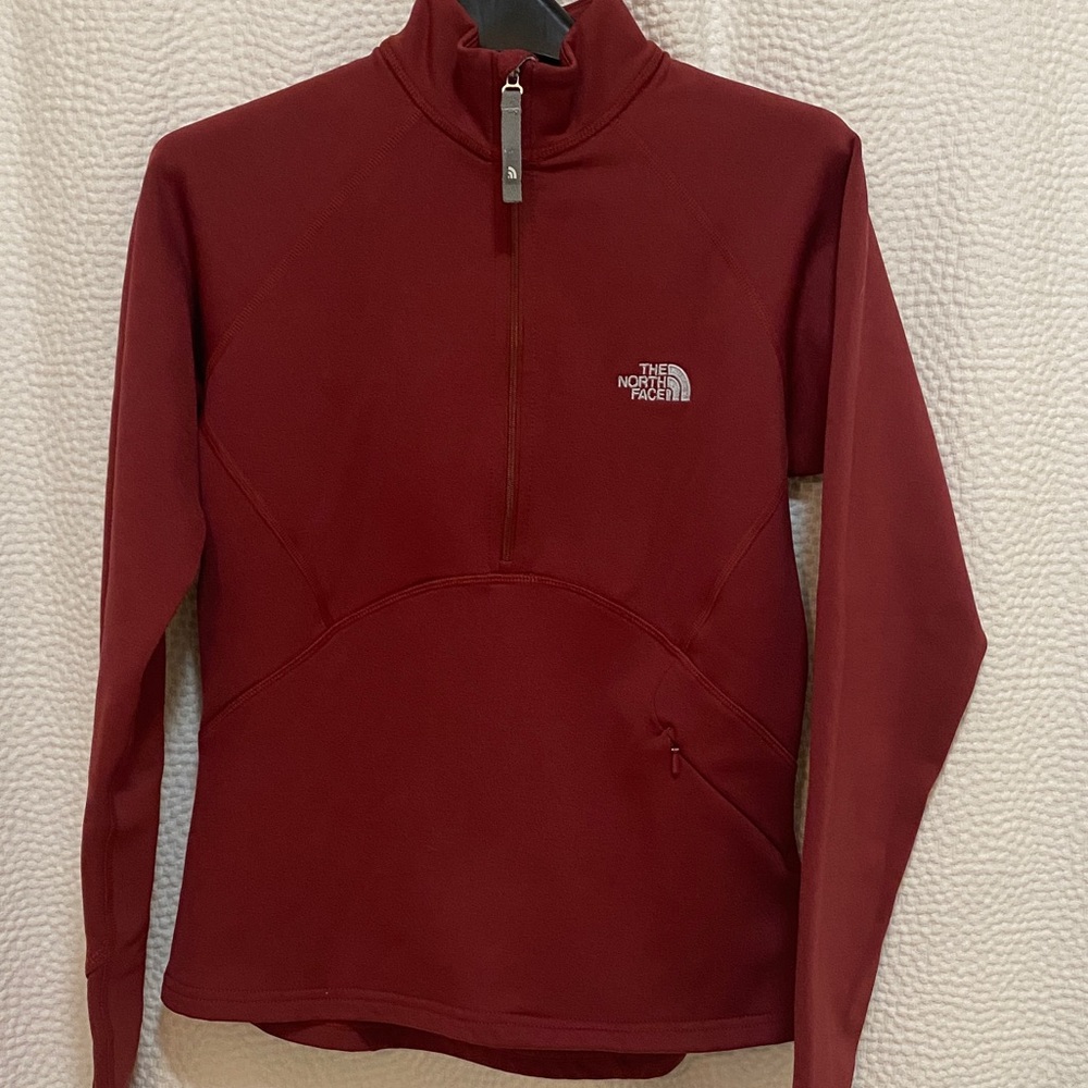 The North Face 3/4 zip up.